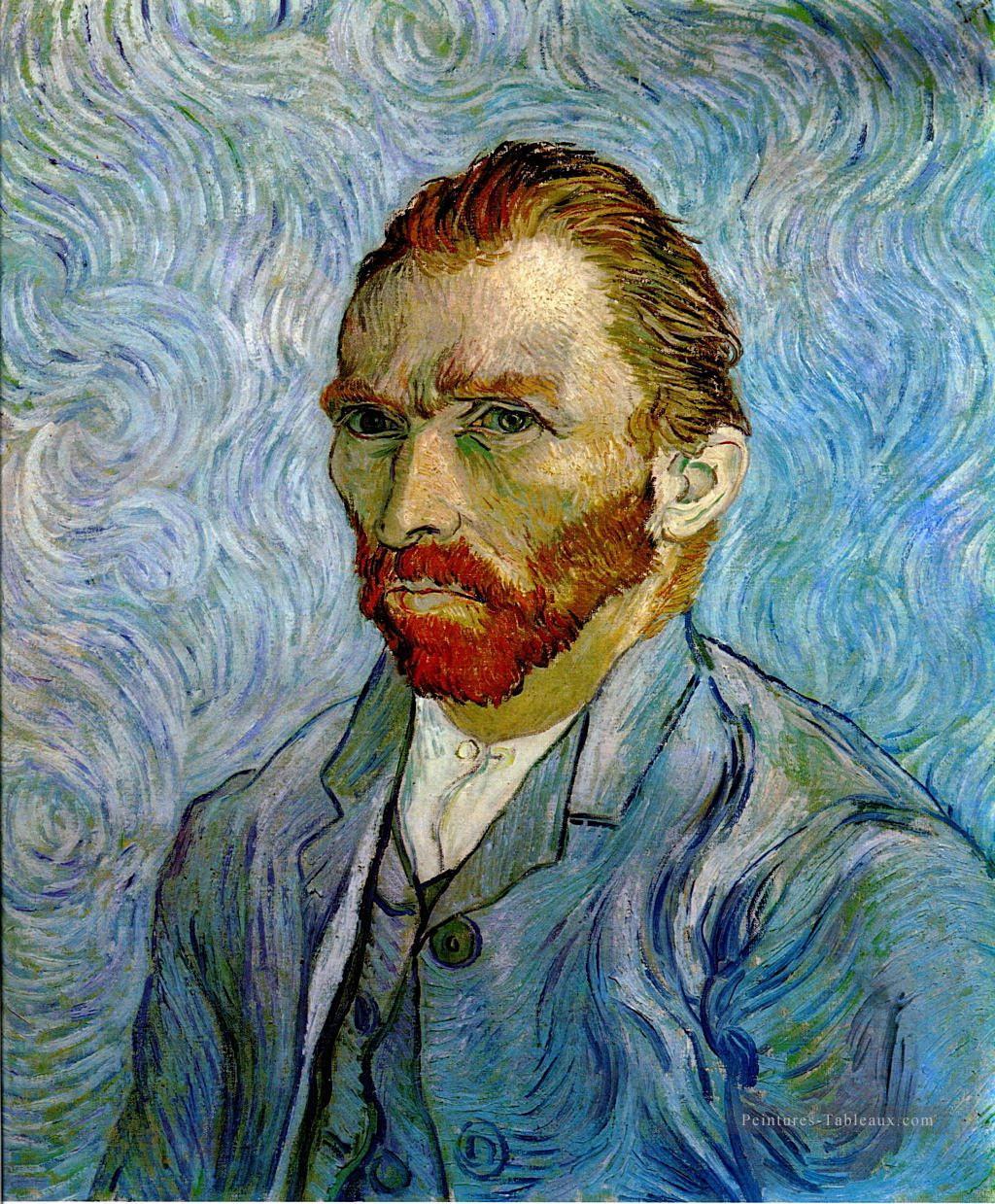 Autoportrait 1889 3 Vincent van Gogh Peintures à l'huile
